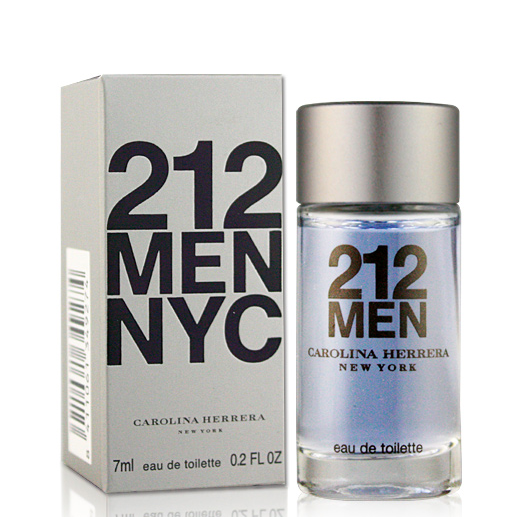 carolina herrera 212男性淡香水小香7ml*2入  ◆香调表◆ 性感木质调