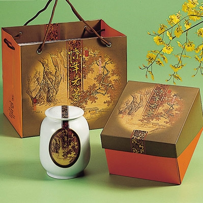 石門．陳年老茶-陶瓷罐裝（300g/罐），共一盒）