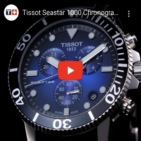 【天梭】TISSOT 海洋之星Seastar 1000 潛水計時手錶-原廠公司貨