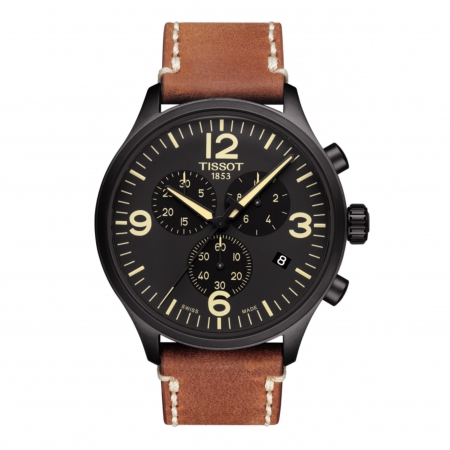 【天梭】TISSOT 韻馳系列 Chrono XL計時手錶-原廠公司貨