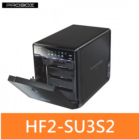 ProBox HF2-SU3S2  四層式USB 3.0＋eSATA 3.5吋多媒體儲存硬碟外接盒