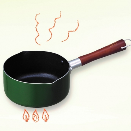 【CB JAPAN 日本】COPAN迷你牛奶鍋-森林綠 15cm 小份量  琺瑯鍋