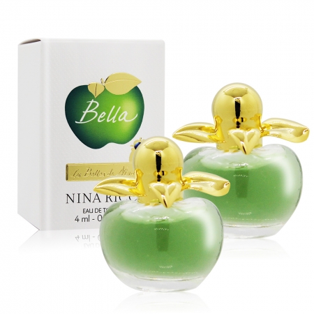 NINA RICCI Bella 貝拉甜心女性淡香水（4ml）X2-國際航空版