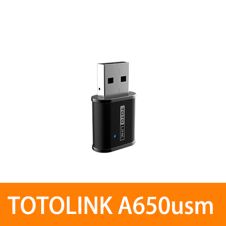 TOTOLINK A650USM AC650迷你USB AC無線網卡