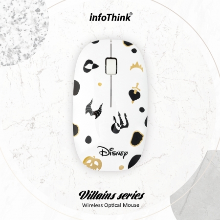 【InfoThink】迪士尼Villains壞美力系列無線光學靜音滑鼠