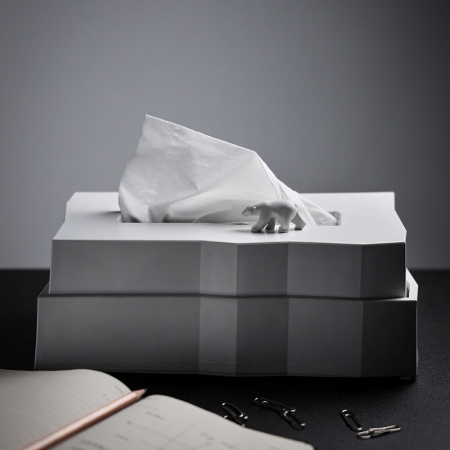 【QUALY】北極熊-衛生紙盒