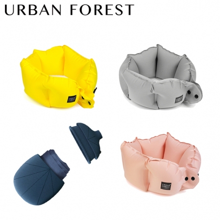 URBAN FOREST都市之森 樹-口袋充氣頸枕/午睡枕