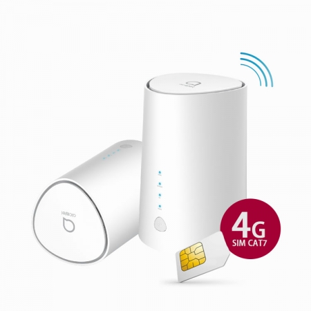Alcatel 4G 2CA Wi-Fi無線雙頻路由器-LINKHUB HH71V1（附SIM轉接卡）無線分享器 全新品