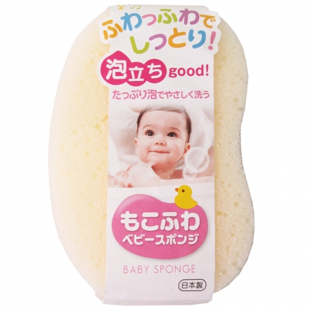嬰兒超起泡沐浴海綿-4入組