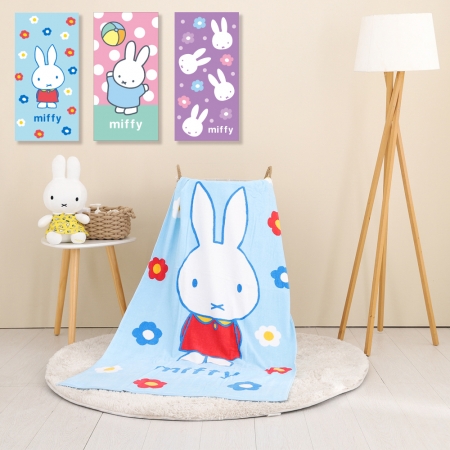 【HKIL-巾專家】正版授權米飛兔加大款純棉浴巾