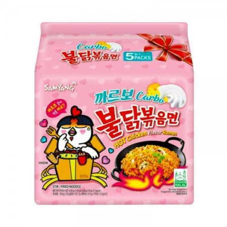 韓國辣雞奶油白醬風味炒麵AYAM GORENG PEDAS CARBONARA（KOREA）1箱
