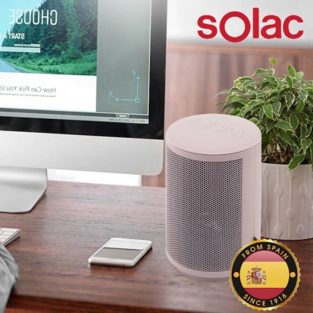 【Solac】陶瓷電暖器-櫻花粉 SNP-809P