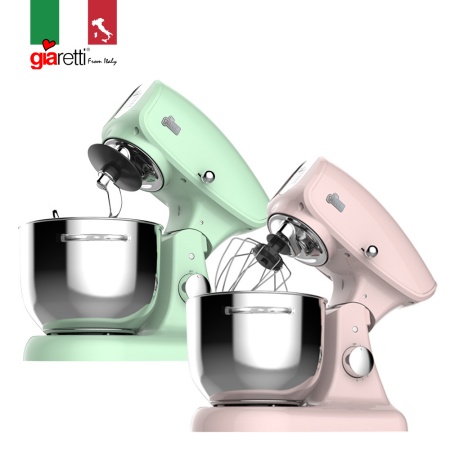【義大利Giaretti 珈樂堤】抬頭式食物攪拌機 綠/粉 GL-3090