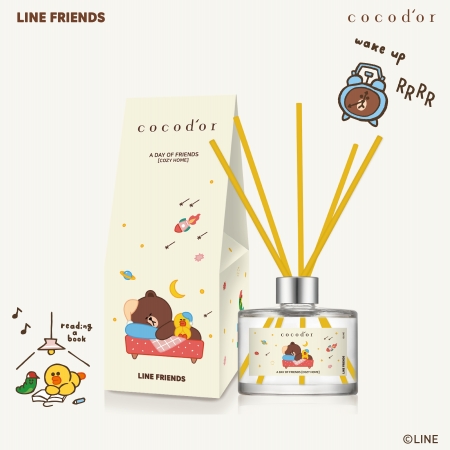 【cocodor】LINE FRIENDS熊大與好朋友系列擴香瓶-夢境漫遊200ml