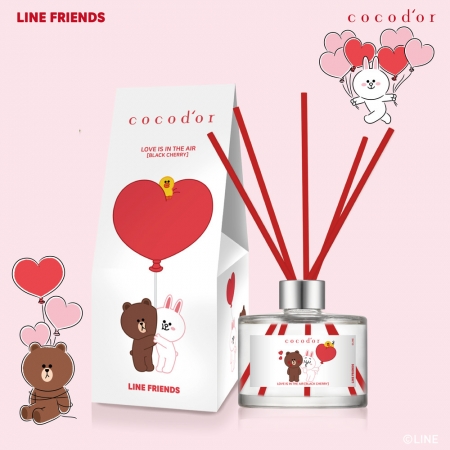 【cocodor】LINE FRIENDS熊大與好朋友系列擴香瓶-愛無所不在200ml