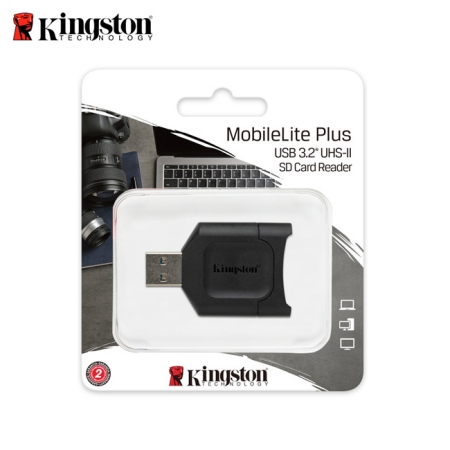 Kingston 金士頓 MobileLite Plus SD 讀卡機 相機記憶卡適用 USB 3.2 Gen 1（KT-FCR-MLP）