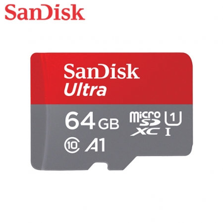 SanDisk Ultra A1 microSD UHS-I 64GB 手機記憶卡 TF卡 傳輸速度最高140MB/s （SD-SQUAB-64G）