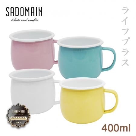 仙德曼琺瑯口杯-400ml-2入組