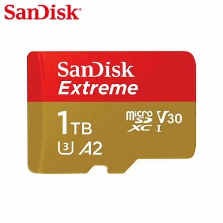 SanDisk Extreme A2 microSD UHS-I 1TB 記憶卡 U3 V30 讀取速度190MB/s （SD-SQXAV-1TB）