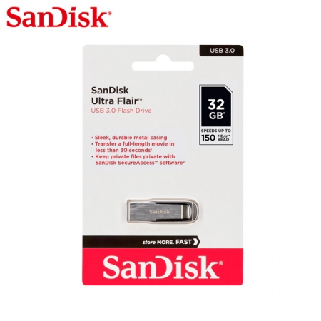 SanDisk CZ73 Ultra Flair USB 3.0 32GB 高速隨身碟 150MB/s（SD-CZ73-32G）