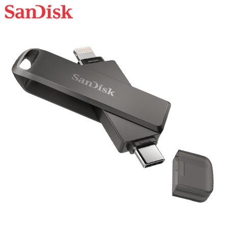 SanDisk 64GB iXpand Luxe Lightning/Type-C雙接頭 隨身碟 iPhone 安卓適用（SD-IXP-70N-64G）