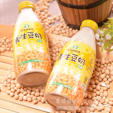 【羅東農會】羅董養生豆奶 24瓶 （245ml/瓶）