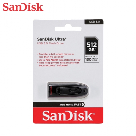 SanDisk CZ48 Ultra【512GB】USB 3.0 隨身碟 保固公司貨（SD-CZ48-512G）