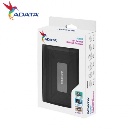 ADATA 威剛 ED600 2.5吋 硬碟外接盒 USB3.0 SSD/HDD通用 防撞防水防塵（AD-ED600）