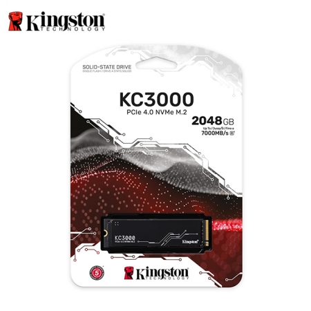Kingston 金士頓 KC3000 2TB  PCIe 4.0 NVMe M.2 2280 SSD 固態硬碟 （KT-SKC3000D-2TB）
