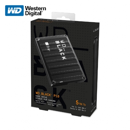 Western Digital 威騰 WD_BLACK P10 Game Drive 5TB 2.5吋 行動硬碟（WD-BKP10-5TB）