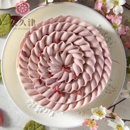 現＋預【久久津】草莓漫波乳酪蛋糕（6吋 600g/盒）