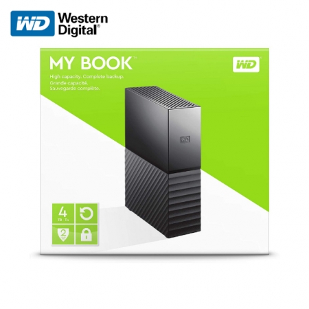 威騰 Western Digital 4TB My Book 3.5吋 行動外接硬碟 桌上型硬碟（WD-MYBOOK-4TB）
