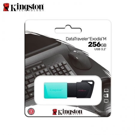 金士頓 Kingston 256GB Data Traveler Exodia M USB 3.2 高速 隨身碟 （KT-DTXM-256G）
