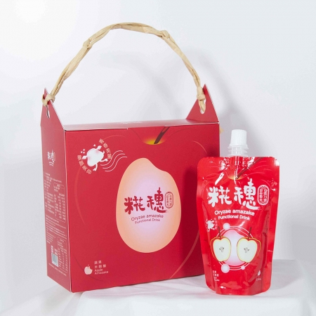 台灣農創 糀穗-蘋果米麹釀禮盒（120ml/包x10入）