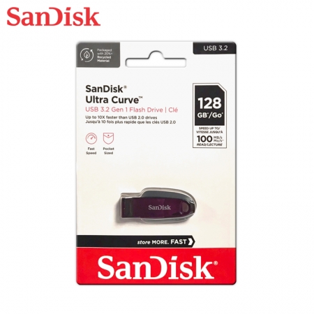 SanDisk Ultra Curve CZ550【128GB】USB3.2 隨身碟 代理商公司貨（SD-CZ550-128G）