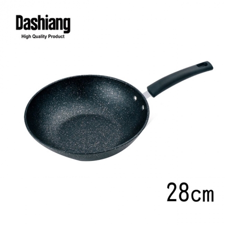 Dashiang 麥飯石不沾小炒鍋28cm DS-B86-28W