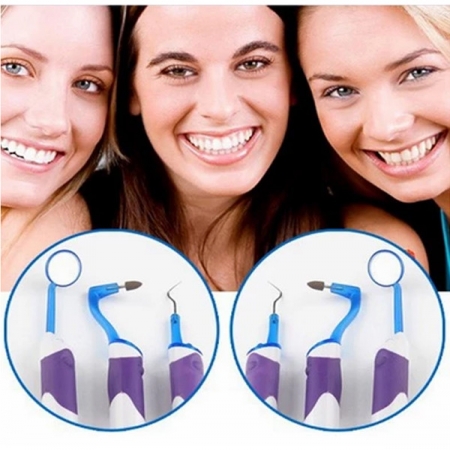 Lit-Pack麗派-口腔護理三件套裝組（口腔鏡＋磨牙器＋牙鉤）/牙垢/牙結石/磨牙器/口腔清潔