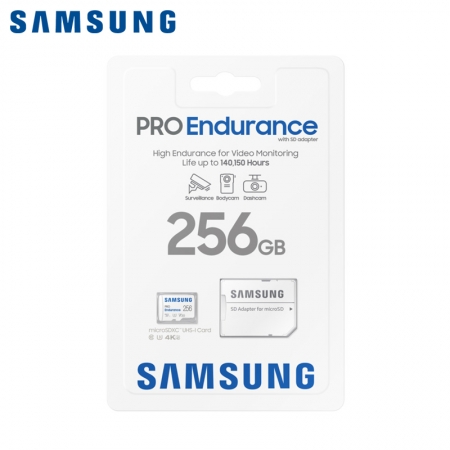 SAMSUNG 三星 PRO Endurance 256G 長時錄影 記憶卡 支援Full HD/4K（EVO-PRO-EDR-256G）