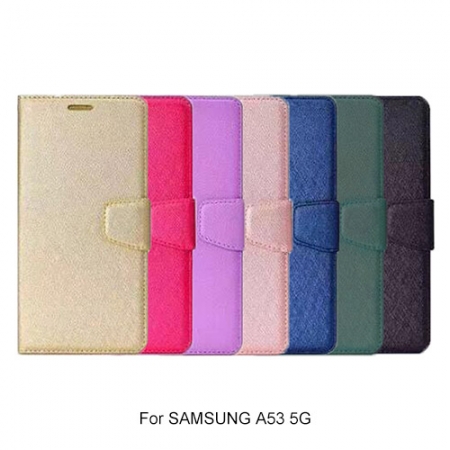 ALIVO SAMSUNG Galaxy A53 5G 蠶絲紋皮套