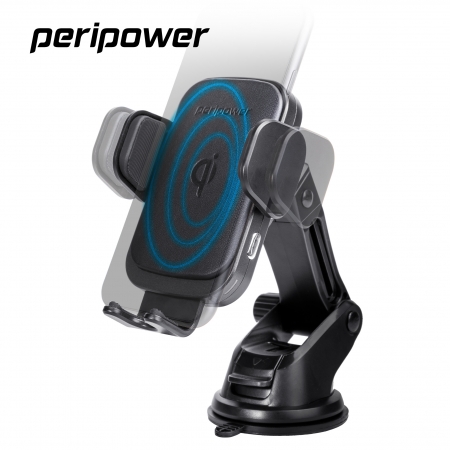 peripower PS-T09 無線充系列 自動開合夾臂式伸縮調整手機架 （經過 NCC/BSMI 認證）