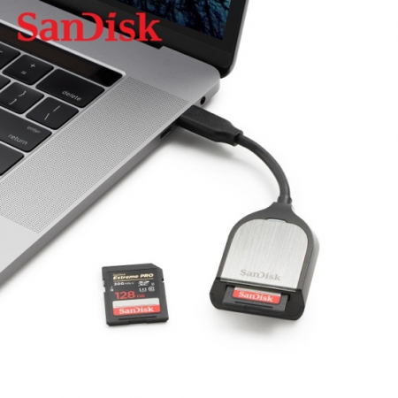 SanDisk Extreme PRO SD UHS-II USB-C 高速 讀卡機 相機記憶卡專用 （SD-CR409）