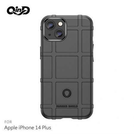QinD Apple iPhone 14 Plus 戰術護盾保護套