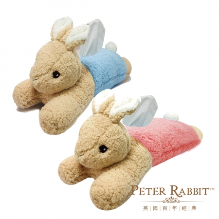 【PETER RABBIT 比得兔】比得兔趴趴兔造型面紙套