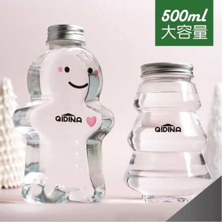 【QiMart】聖誕造型擴香精油補充瓶（2款瓶身隨機出貨）-500ml/瓶