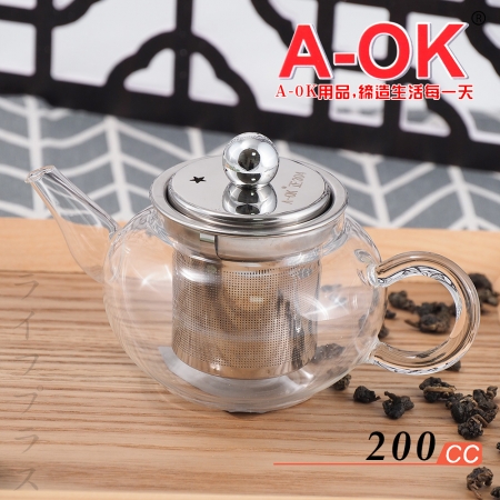 A-OK養生泡茶壺-200ml-1入組