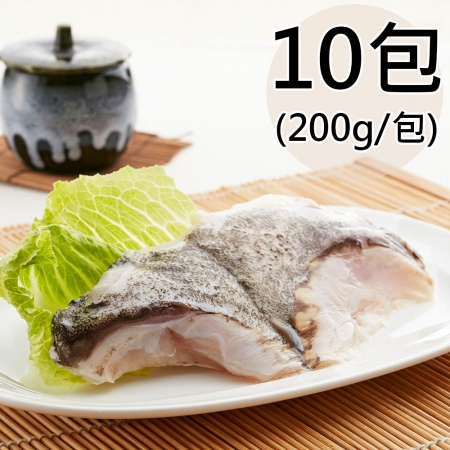 【天和鮮物】龍虎斑魚下巴10包（200g/包）