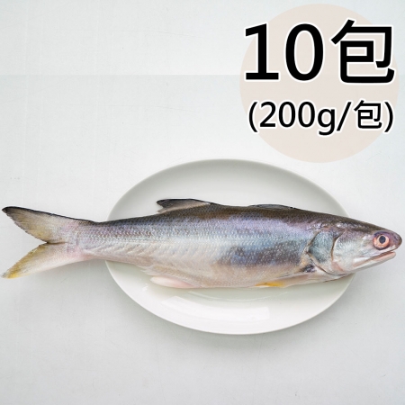 【天和鮮物】台灣鹹水午仔魚10包（200g/包）
