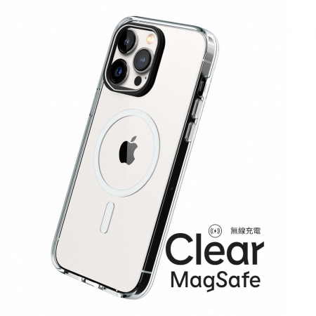 犀牛盾Clear（MagSafe 兼容）透明防摔手機殼 適用iPhone 13系列/iPhone14系列/iPhone15系列