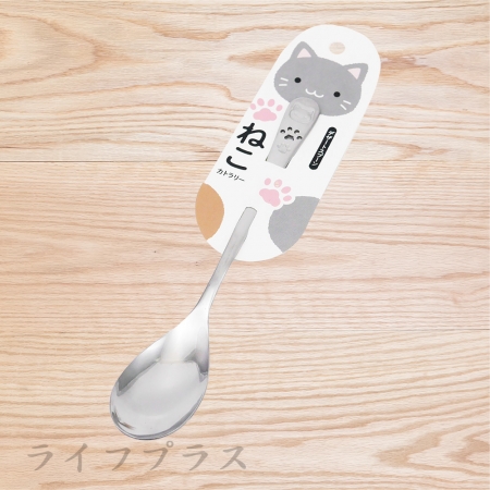 日本製ECHO貓印不鏽鋼湯匙-6入組