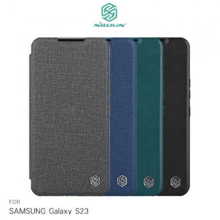 NILLKIN SAMSUNG Galaxy S23 秦系列 Pro 皮套（布紋/素皮款）